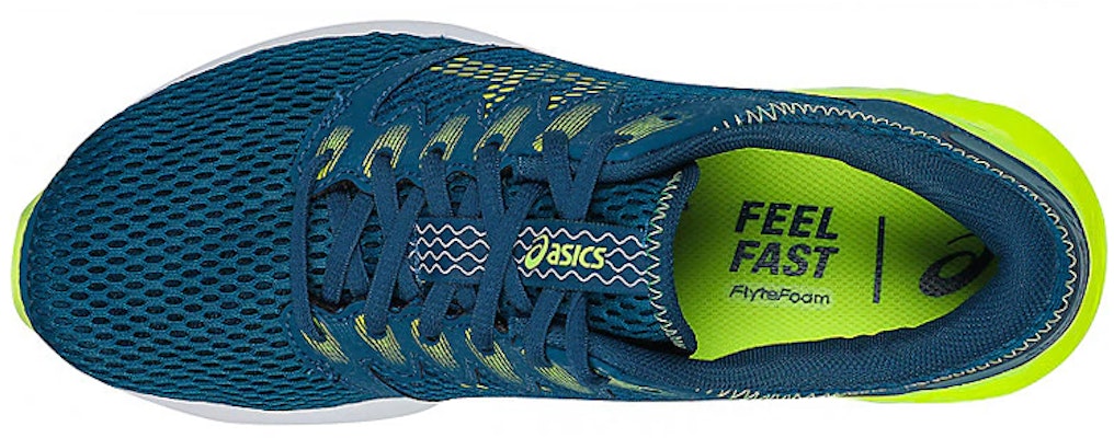 Asics Roadhawk FF 2 低筒 跑步鞋 男款 藍白黃 Shop Asics Roadhawk FF 2 低筒 跑步鞋 男款 藍白黃