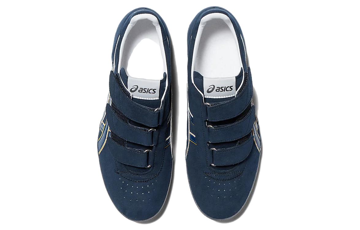 Shop Asics Rote Referee Nb 舒適耐磨 百搭潮流 防滑 低筒 訓練鞋 男女同款 藍黃