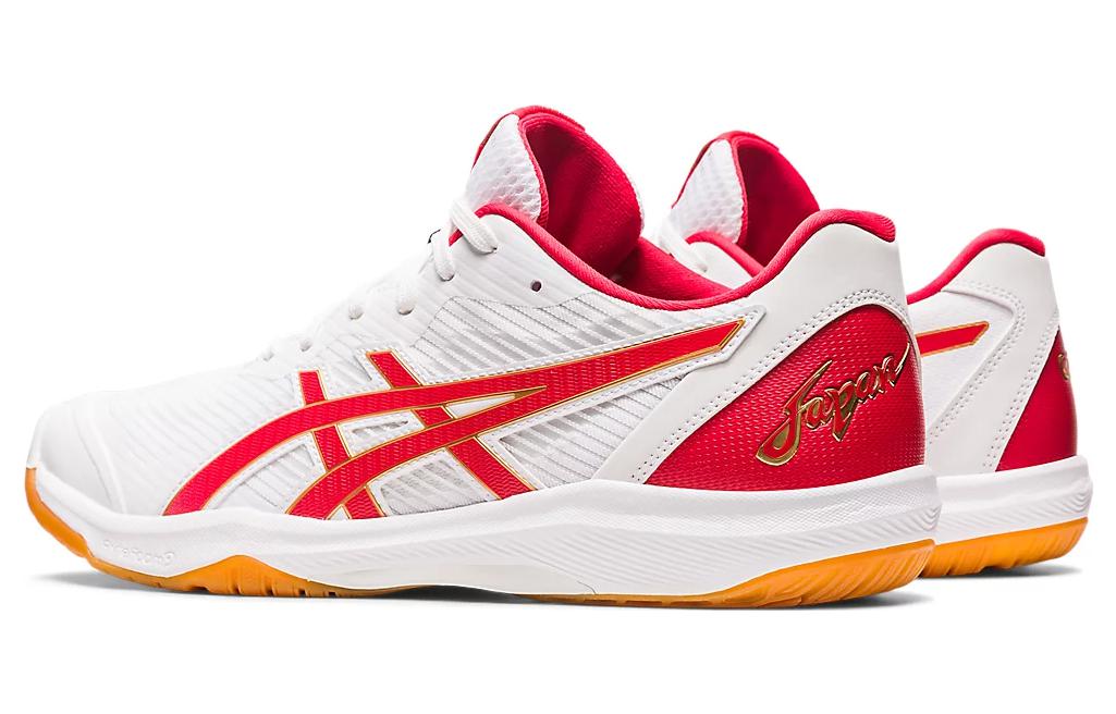Shop Asics 紅色裁判 Nb 防滑耐磨 低筒 訓練鞋 男女款 白紅