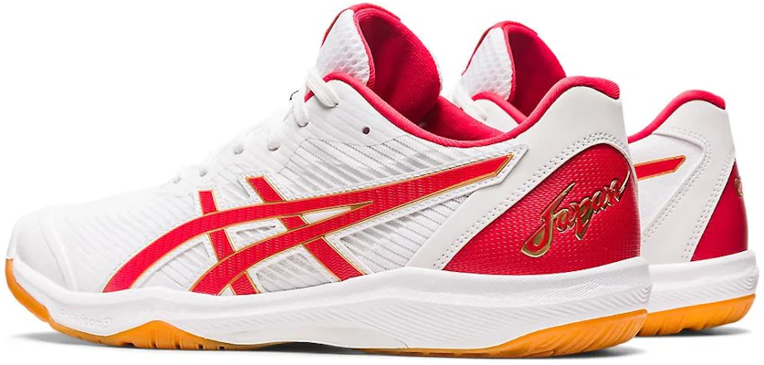 Asics 紅色裁判 Nb 防滑耐磨 低筒 訓練鞋 男女款 白紅 Shop Asics 紅色裁判 Nb 防滑耐磨 低筒 訓練鞋 男女款 白紅
