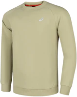 ASICS Running Reflective Quick-Dry Pullover Sweatshirt Khaki Color 2031E859-300 ASICS Running Reflective Quick-Dry Pullover Sweatshirt Khaki Color 2031E859-300