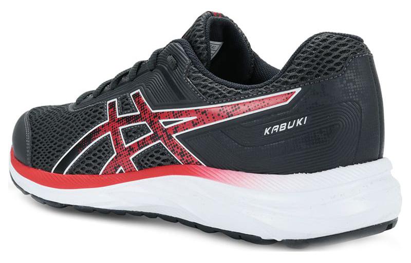 Shop Scarpe ASICS Running Basse ''Kabuki Nero Rosso'' 1011B531-021