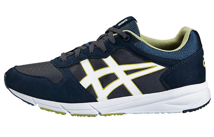 Buy 亚瑟士低帮跑鞋 '蓝白' H6F0N-5001