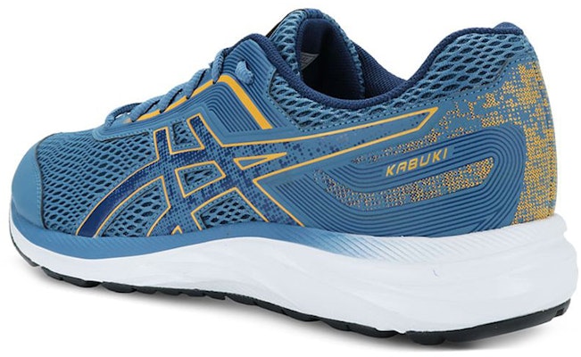 Asics Kabuki 減震防滑耐磨 低筒 跑步鞋 藍黃 Purchase Asics Kabuki 減震防滑耐磨 低筒 跑步鞋 藍黃