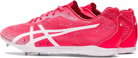 Shop Asics 抗震耐磨 低筒 跑步鞋 男女同款 粉色