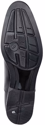 ASICS Runwalk 3E 'Kenyamanan Formal Hitam' WR813R-90 Details for ASICS Runwalk 3E 'Kenyamanan Formal Hitam' WR813R-90