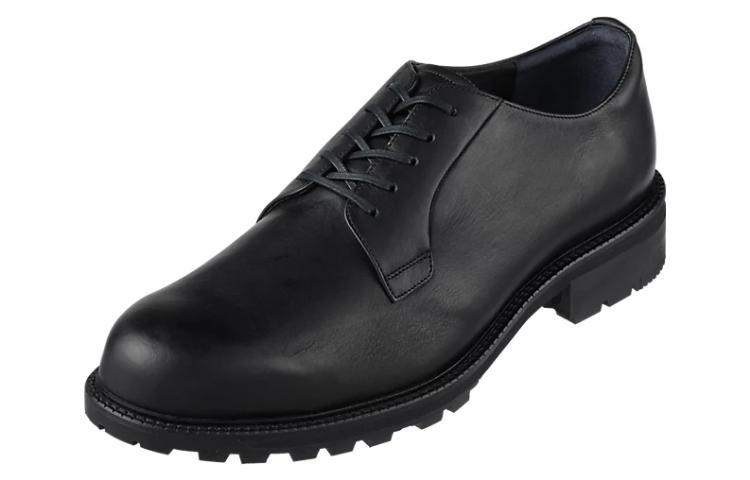 Lookbook 亞瑟士Runwalk羽毛平紋正裝皮鞋男款黑色