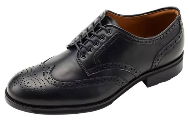 Lookbook 亞瑟士 Runwalk Trad 防滑耐磨舒適 正裝皮鞋 男款 黑色