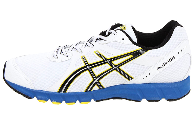 Buy 亚瑟士Rush 33 白蓝配色鞋 T1H2N-0190