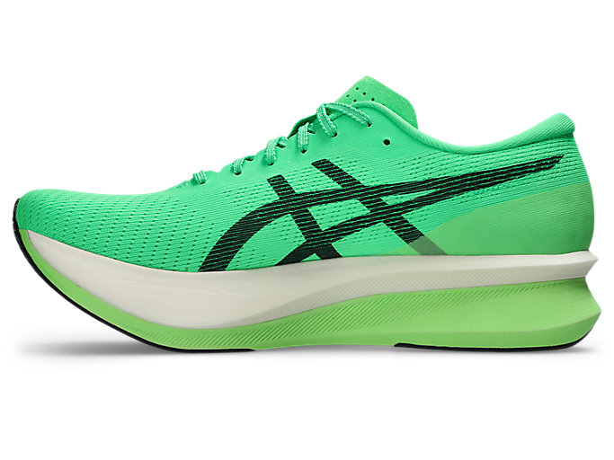 Shop ASICS S4+ Yogiri Sepatu Lari Vital Green/Hitam 1013A158-301