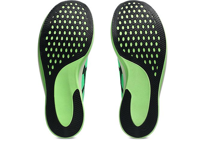 Sizing ASICS S4+ Yogiri Sepatu Lari Vital Green/Hitam 1013A158-301