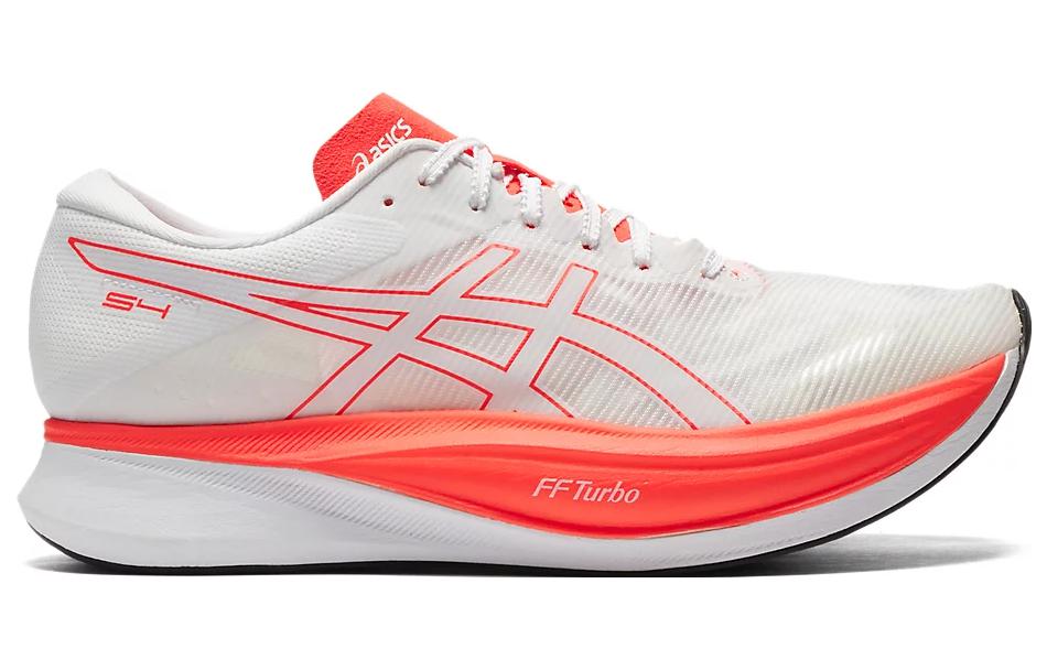 Order Sepatu Lari ASICS S4 Illusion 'Putih Oranye' 1013A129-100