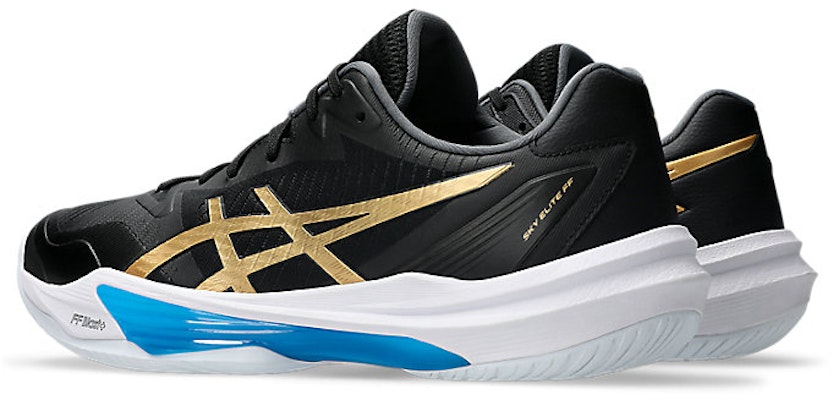 ASICS Sky Elite FF 3 Indoor Volleyball Shoes. Black/Pure Gold 1051A092-002 Lookbook ASICS Sky Elite FF 3 Indoor Volleyball Shoes. Black/Pure Gold 1051A092-002