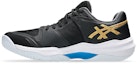Shop ASICS Sky Elite FF 3 Indoor Volleyball Shoes. Black/Pure Gold 1051A092-002