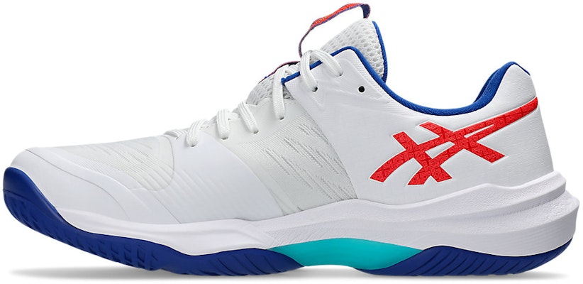 ASICS SKY ELITE FF 3 Volleyball Shoes White/Asics Blue 1051A093-960 Shop ASICS SKY ELITE FF 3 Volleyball Shoes White/Asics Blue 1051A093-960