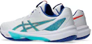 Shop ASICS SKY ELITE FF 3 Kasut Bola Tampar Putih/Biru Asics 1051A093-960