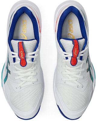 ASICS SKY ELITE FF 3 Volleyball Shoes White/Asics Blue 1051A093-960 Details for ASICS SKY ELITE FF 3 Volleyball Shoes White/Asics Blue 1051A093-960