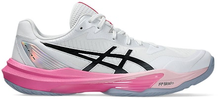 Asics SKY ELITE FF 3 Volleyball Shoes White/Dragon Fruit 1053A081-100 Asics SKY ELITE FF 3 Volleyball Shoes White/Dragon Fruit 1053A081-100