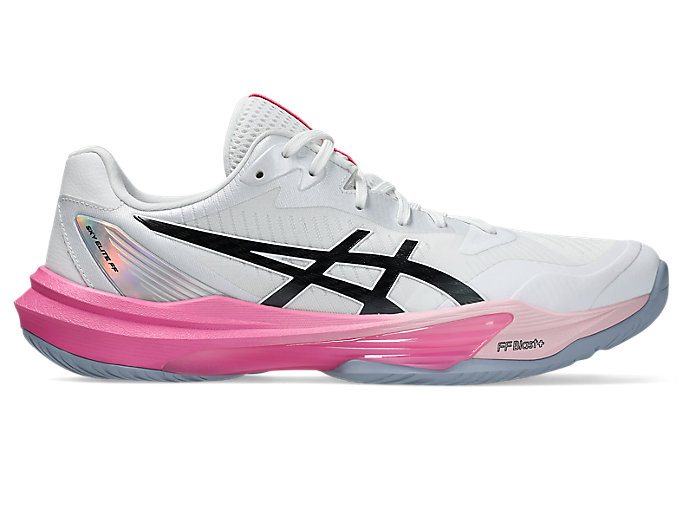 Asics SKY ELITE FF 3 Volleyball Shoes White/Dragon Fruit 1053A081-100