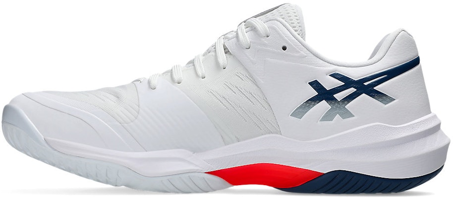 Zapatillas de Voleibol ASICS SKY ELITE FF 3 Blanco/Azul Mako 1051A080-104 Shop Zapatillas de Voleibol ASICS SKY ELITE FF 3 Blanco/Azul Mako 1051A080-104