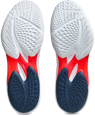 Zapatillas de Voleibol ASICS SKY ELITE FF 3 Blanco/Azul Mako 1051A080-104 Sizing Zapatillas de Voleibol ASICS SKY ELITE FF 3 Blanco/Azul Mako 1051A080-104
