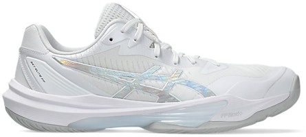 ASICS SKY ELITE FF 3 Volleyball Shoes White/Pure Silver 1053A078-100 ASICS SKY ELITE FF 3 Volleyball Shoes White/Pure Silver 1053A078-100