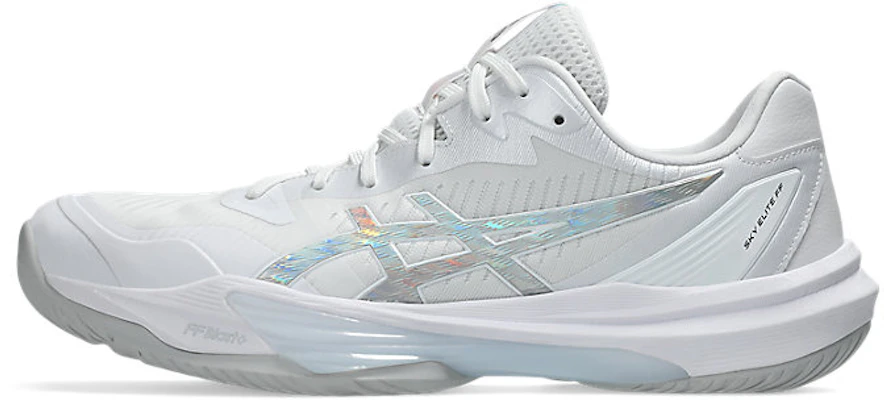 ASICS SKY ELITE FF 3 Volleybalschoenen Wit/Pure Zilver 1053A078-100 1