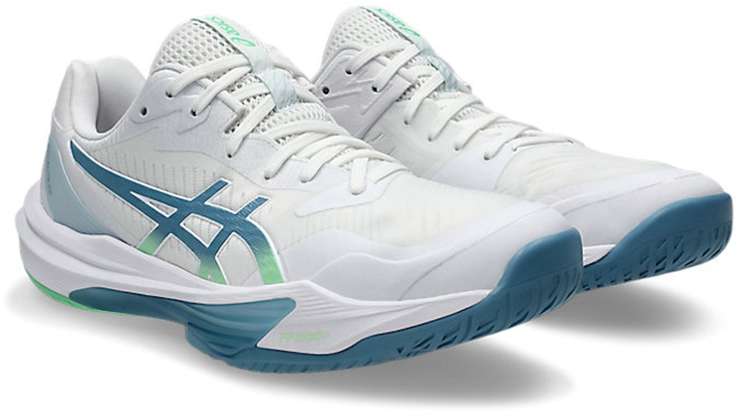 ASICS SKY ELITE FF 3 Volleyball Shoes White/Saba Blue 1051A080-106 Lookbook ASICS SKY ELITE FF 3 Volleyball Shoes White/Saba Blue 1051A080-106