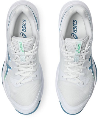 アシックス SKY ELITE FF 3 バレーボールシューズ ホワイト/サバブルー 1051A080-106 Details for アシックス SKY ELITE FF 3 バレーボールシューズ ホワイト/サバブルー 1051A080-106