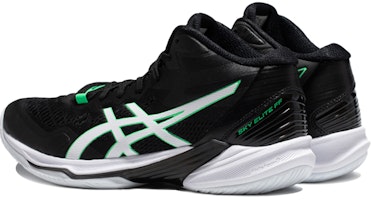 Asics Sky Elite FF MT 2 緩衝反彈排球鞋 黑綠 Lookbook Asics Sky Elite FF MT 2 緩衝反彈排球鞋 黑綠