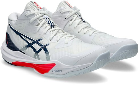 Lookbook ASICS Sky Elite FF MT 3 排球鞋 白色/鯖魚藍 1051A081-104