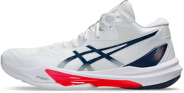 ASICS Sky Elite FF MT 3 Kasut Bola Tampar Putih/Mako Biru. 1051A081-104 Cheap ASICS Sky Elite FF MT 3 Kasut Bola Tampar Putih/Mako Biru. 1051A081-104