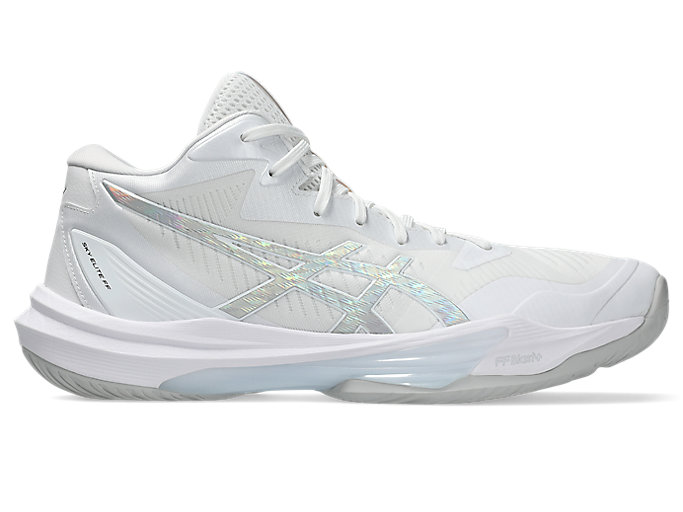 ASICS SKY ELITE FF MT 3 Volleyball Shoes White/Pure Silver 1053A077-100