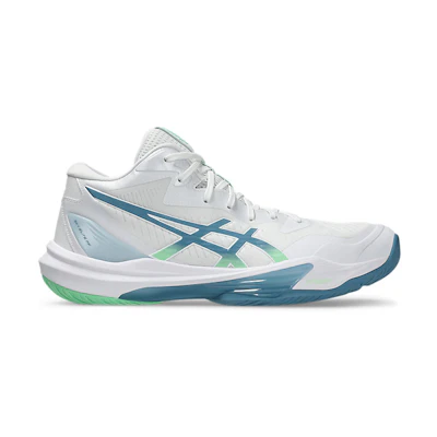 ASICS Sky Elite FF MT 3 Volleyball Shoes White/Saba Blue