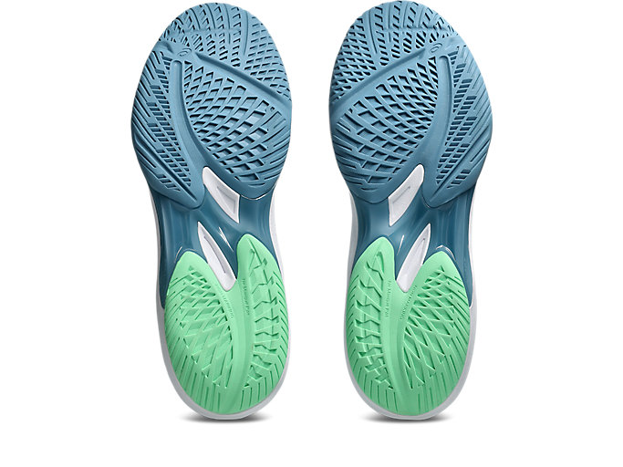 Sizing アシックス スカイエリートFF MT 3 バレーボールシューズ ホワイト/サバブルー 1051A081-106