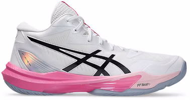 Asics Sky Elite FF MT 3 Volleyball Sneakers White/Dragon Fruit 1053A080-100 Asics Sky Elite FF MT 3 Volleyball Sneakers White/Dragon Fruit 1053A080-100