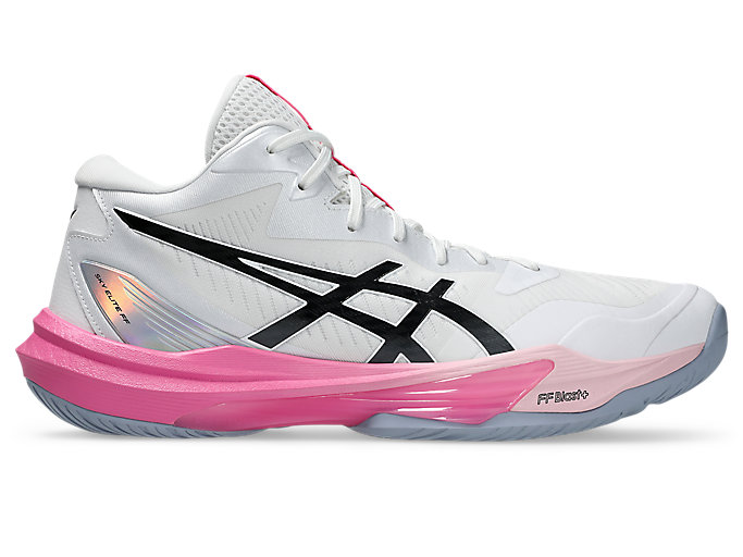 Asics Sky Elite FF MT 3 Volleyball Sneakers White/Dragon Fruit 1053A080-100