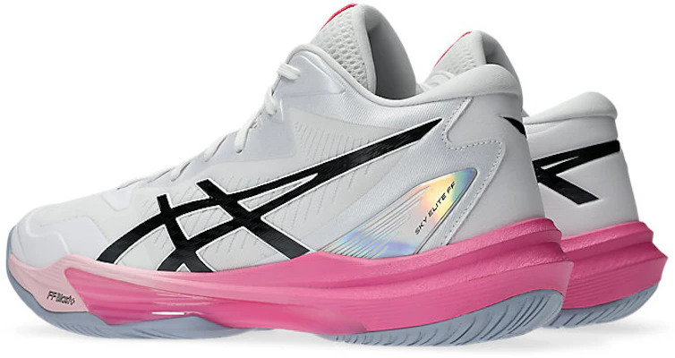 Asics Sky Elite FF MT 3 排球鞋 白色/龍果配色 1053A080-100 Shop Asics Sky Elite FF MT 3 排球鞋 白色/龍果配色 1053A080-100
