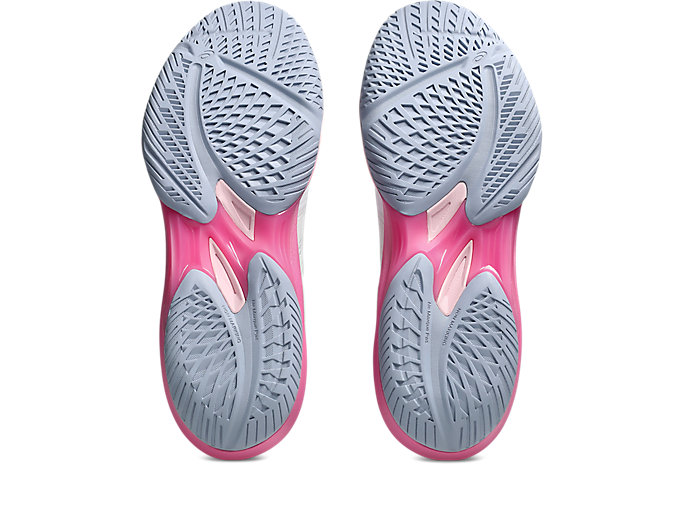 Sizing Asics Sky Elite FF MT 3 Kasut Bola Tampar Putih/Dragon Fruit 1053A080-100