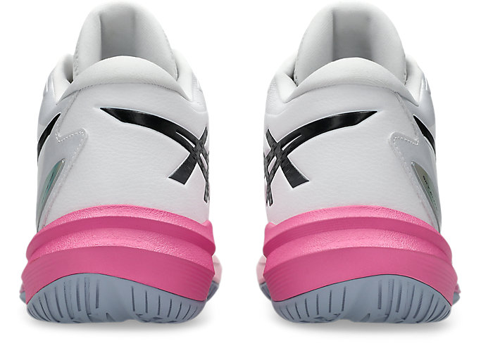 Sizing 아식스 스카이 엘리트 FF MT 3 배구화 화이트/드래곤 프루트 1053A080-100