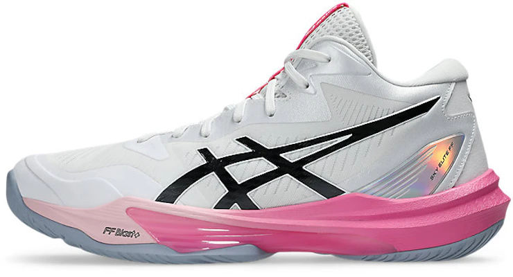아식스 스카이 엘리트 FF MT 3 배구화 화이트/드래곤 프루트 1053A080-100 2