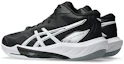 Shop ASICS Sky Elite FF MT 4 Volleyball Shoes Black/Pure Silver 1053A083-001
