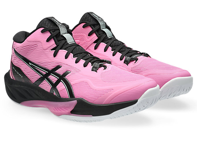 Lookbook ASICS Sky Elite FF MT 4 Chaussures Volleyball Bubblegum/Gunmetal 1051A097-700