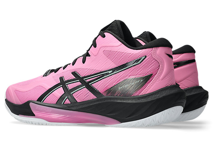 Shop ASICS Sky Elite FF MT 4 Chaussures Volleyball Bubblegum/Gunmetal 1051A097-700