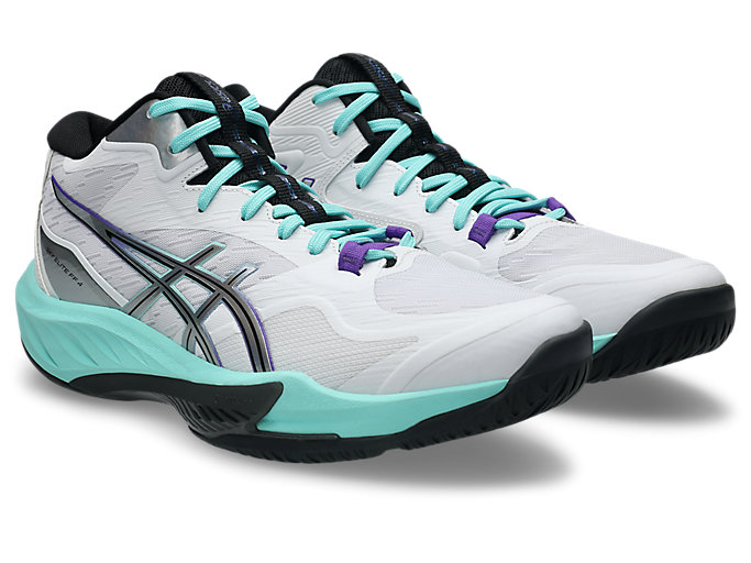 Order ASICS Sky Elite FF MT 4 排球鞋 白/閃耀紫晶 1051A101-100