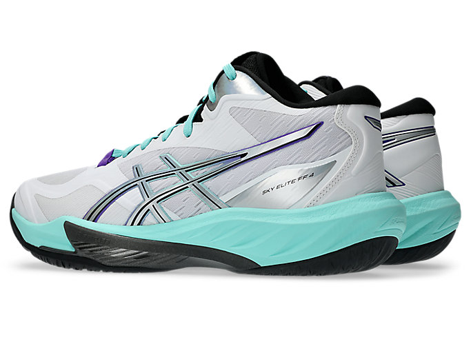 Lookbook ASICS Sky Elite FF MT 4 排球鞋 白/閃耀紫晶 1051A101-100