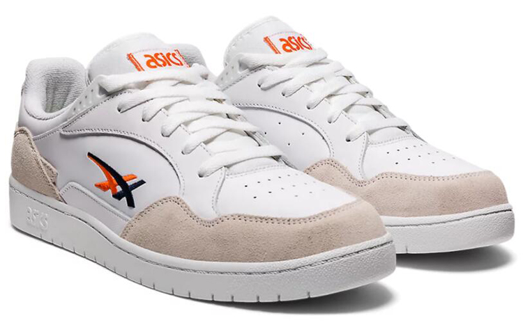 Lookbook アシックス スカイコート "白 金盞花 オレンジ" (Ashikkusu Sukaikōto "Shiro Kinsengka Orenji") 1201A169-109