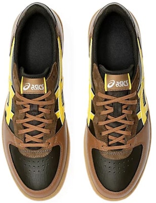 아식스 스카이핸드 OG '블랙커피 태극 노랑' 1203A451-201 Lookbook 아식스 스카이핸드 OG '블랙커피 태극 노랑' 1203A451-201