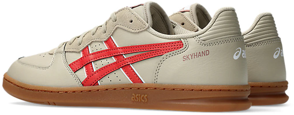 ASICS Skyhand OG Retro Zapatillas Baloncesto. Gris Pluma/Rojo Snapper 1203A451-021 Lookbook ASICS Skyhand OG Retro Zapatillas Baloncesto. Gris Pluma/Rojo Snapper 1203A451-021