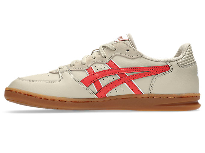 Purchase ASICS Skyhand OG Sepatu Basket Retro. Abu-Abu Muda/Merah Snapper 1203A451-021